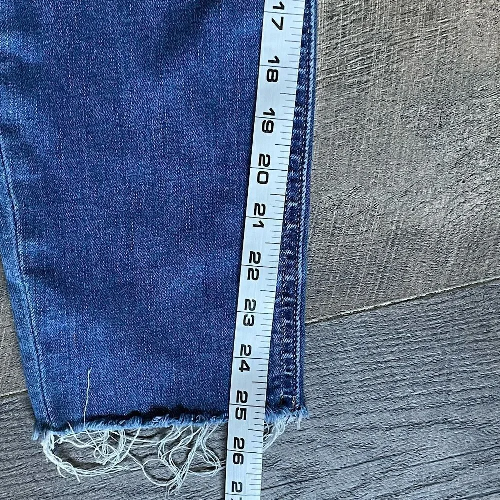 Women’s Lucky Jeans, Frayed-Hem, “Bridgette”, High-Rise, Skinny Jeans. Size 4/27